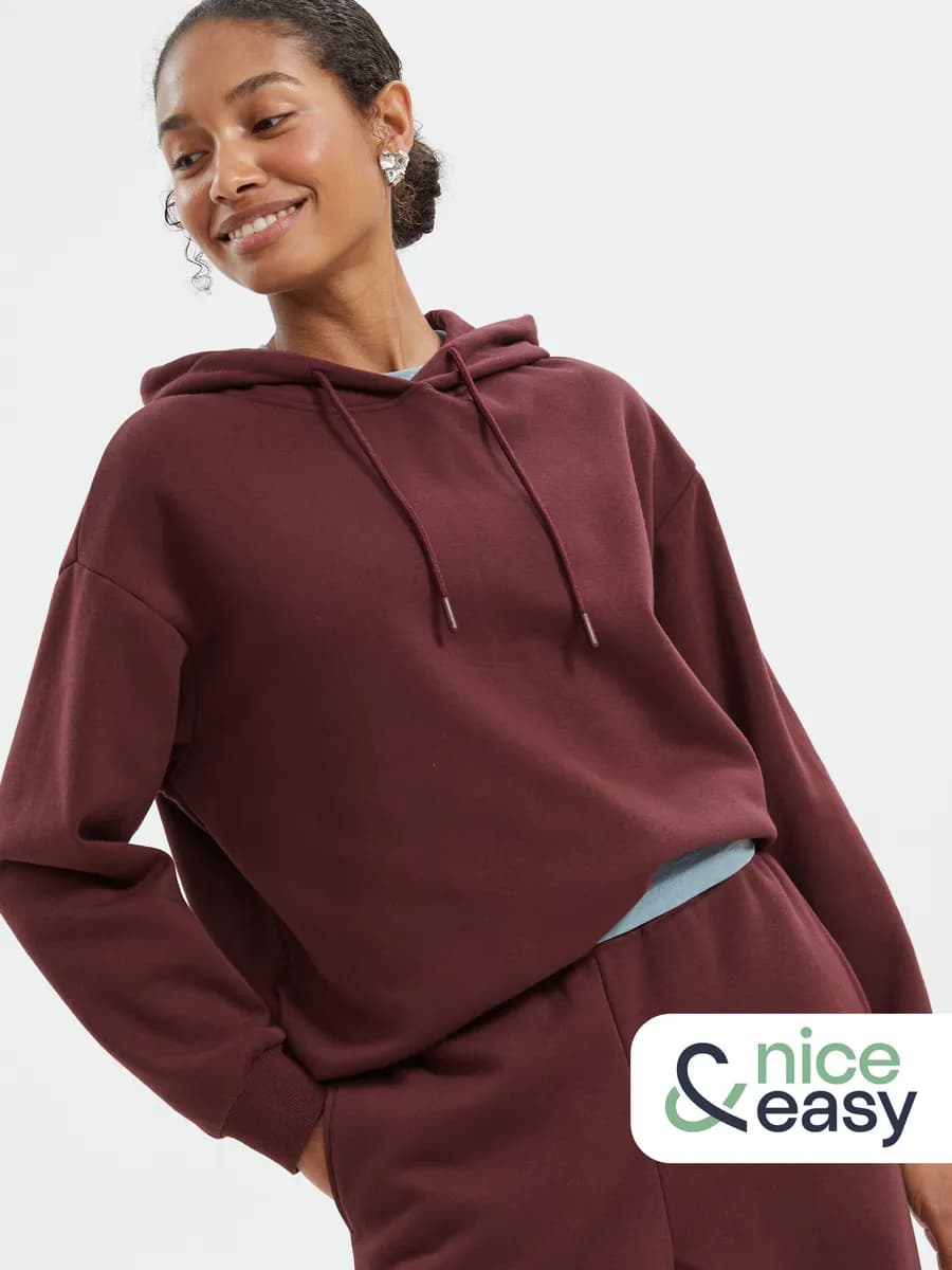 Женский трикотажный худи с капюшоном - фото 1