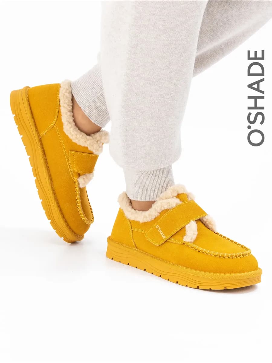 Полуботинки с мехом женские