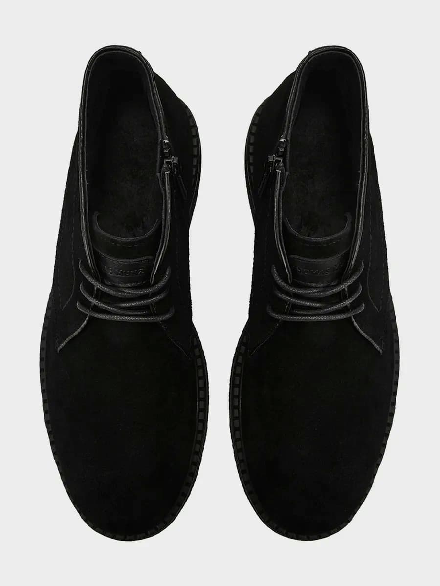 Ботинки демисезонные натуральная кожа классические - фото 1