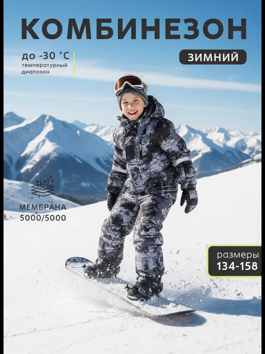 Зимний комбинезон мембранный