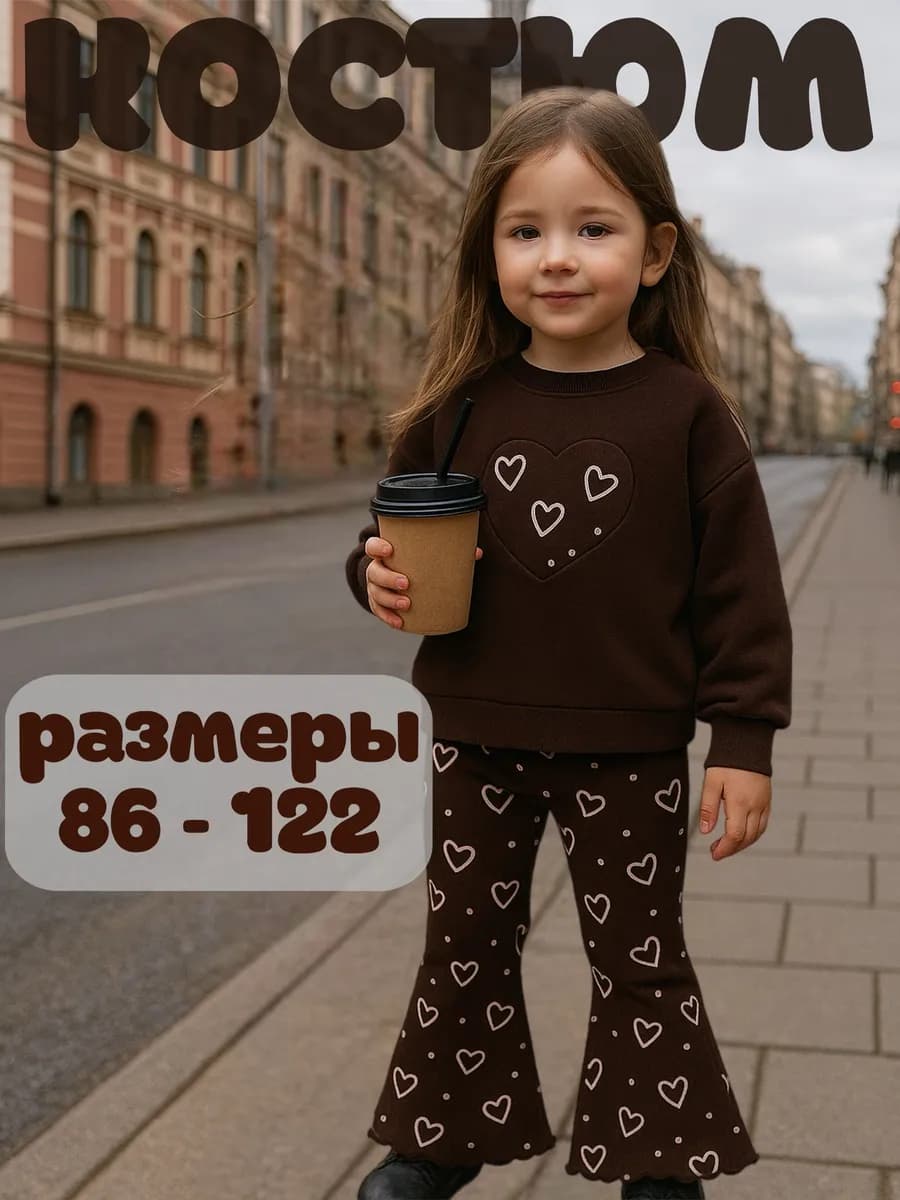 Костюм весна свитшот и штаны