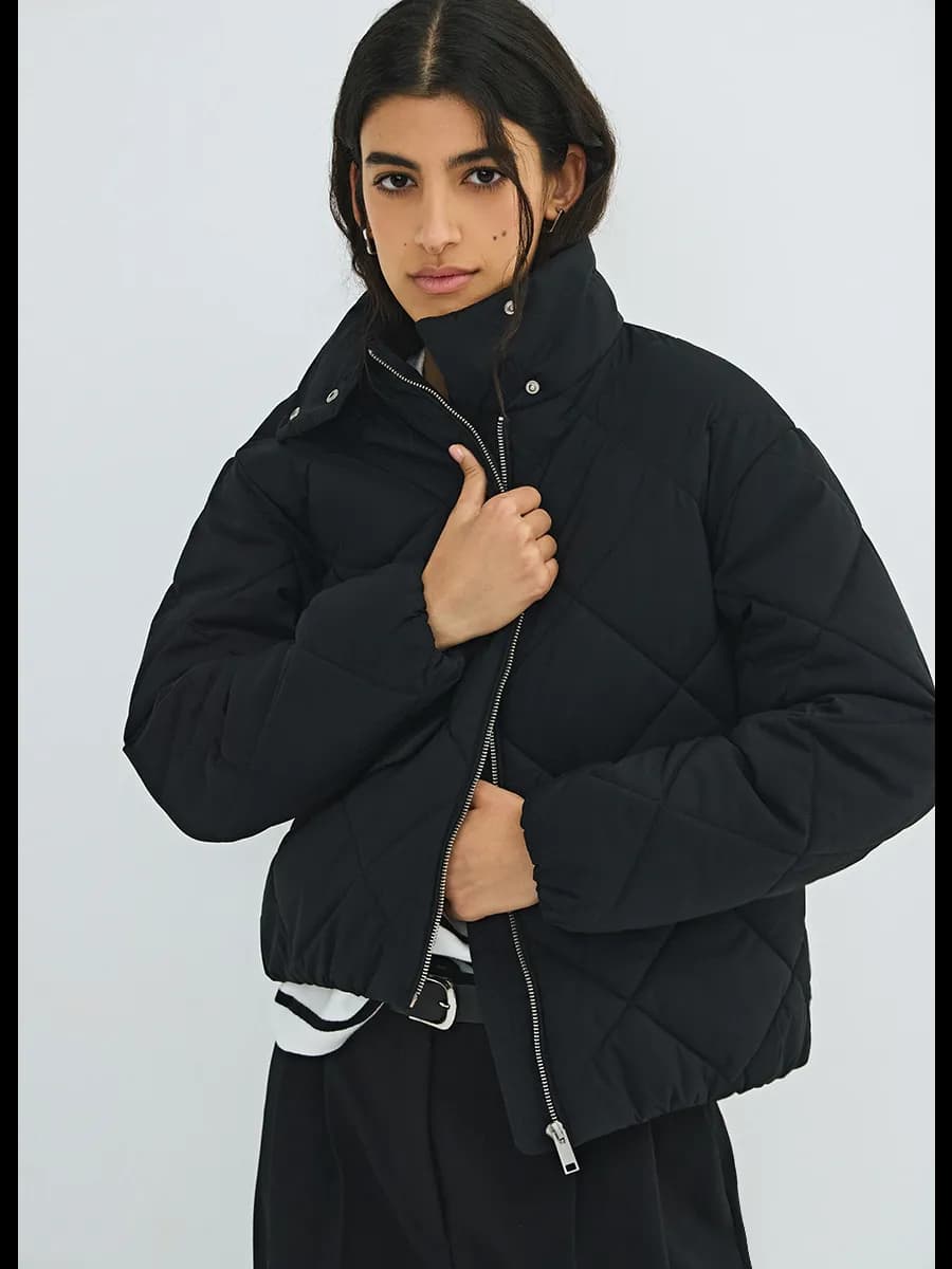 Куртка демисезонная стеганая - фото 1