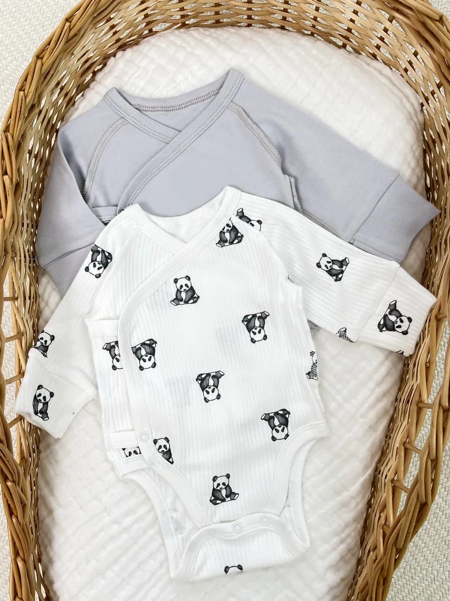 Боди для новорожденных Набор 2 шт