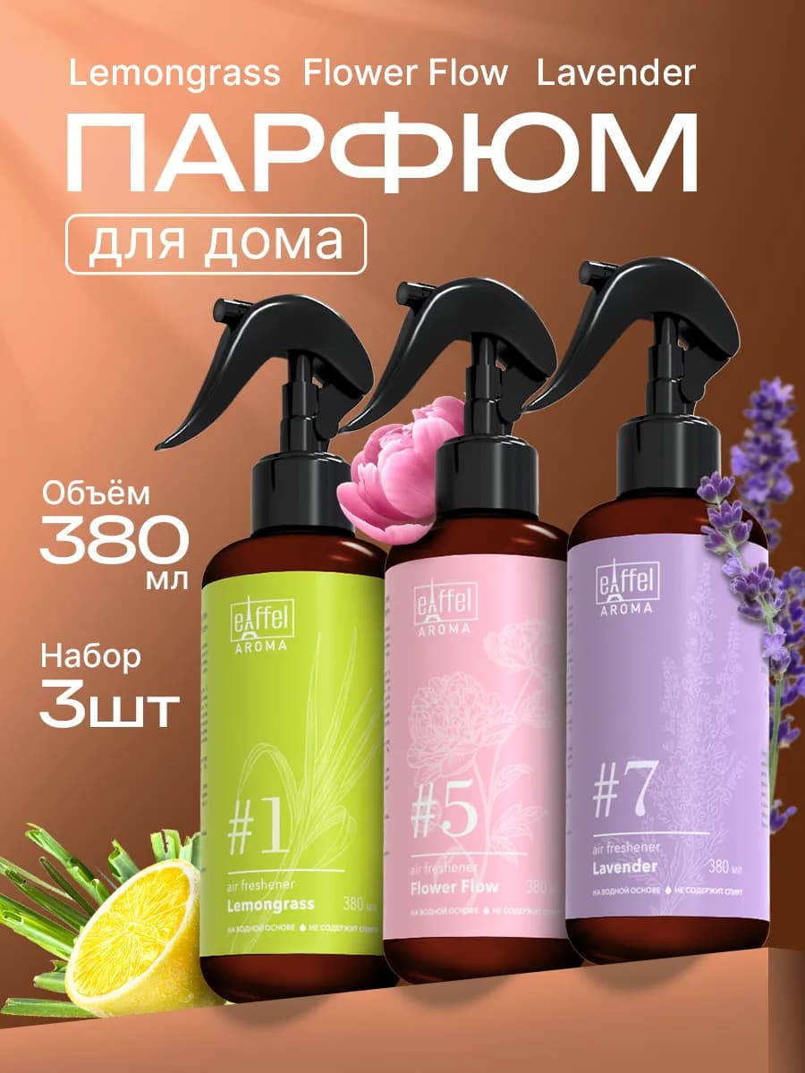 Освежитель воздуха парфюмированный ароматизатор для дoма