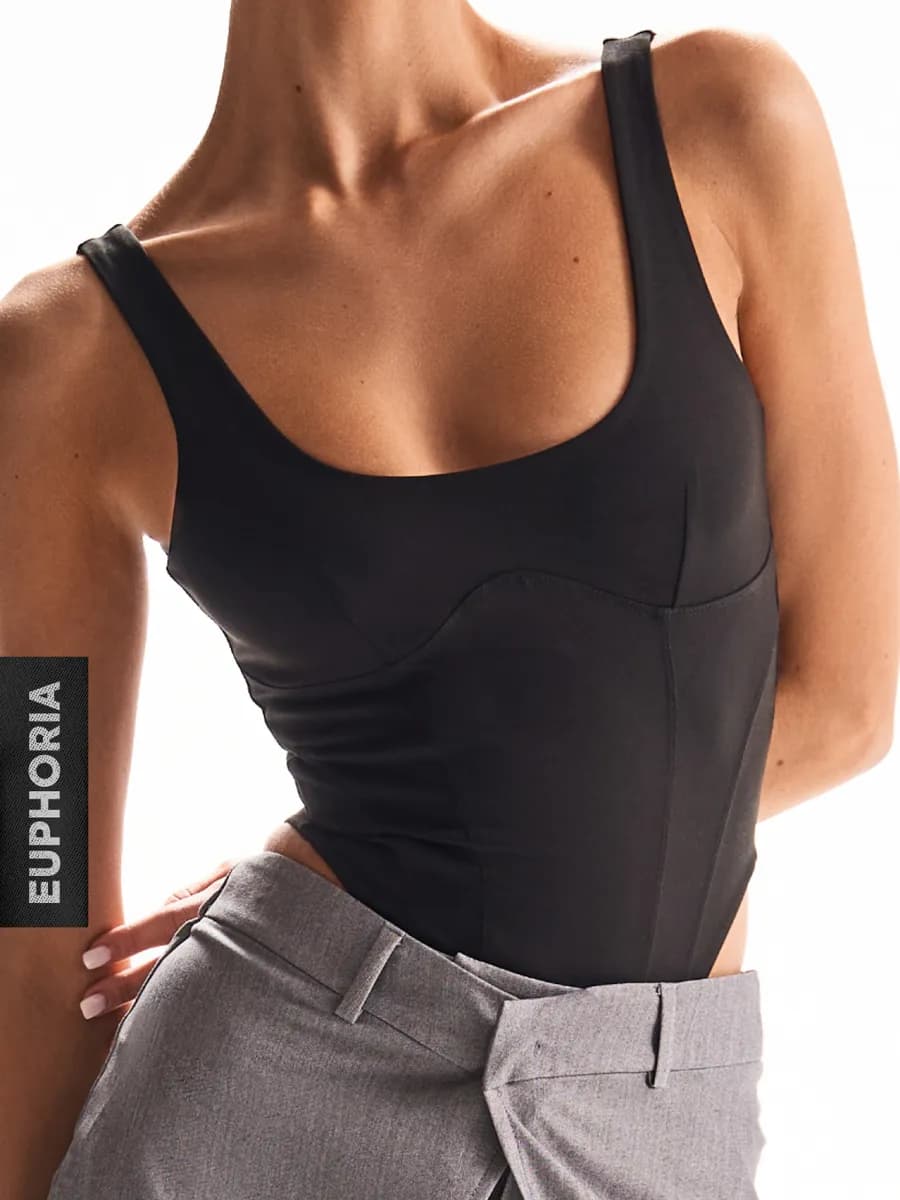 Боди утягивающее на брителях