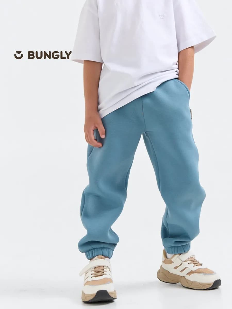 Джоггеры детские с карманами утепленные