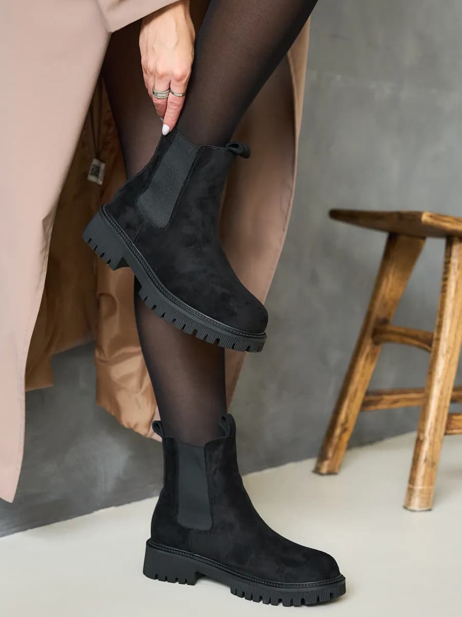 Ботинки женские зимние челси