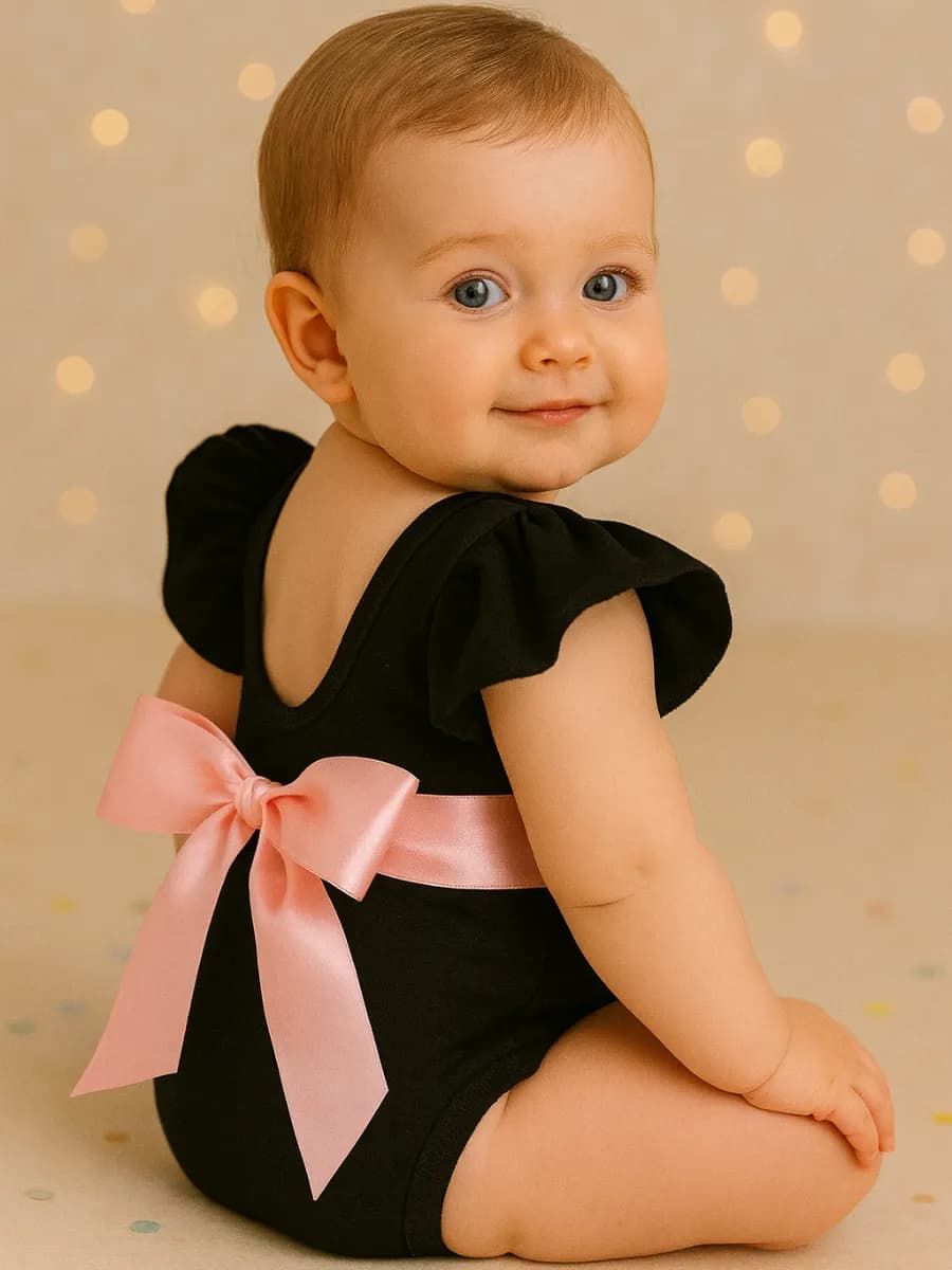 Нарядное боди для новорожденных