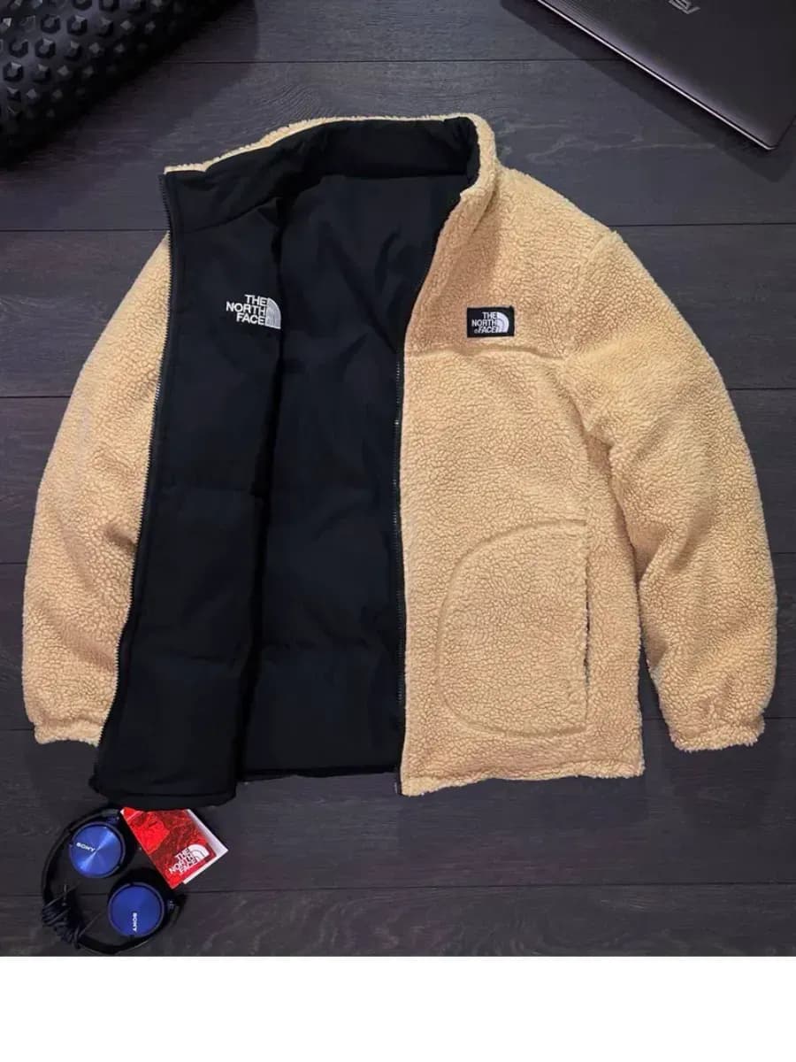 Куртка The North Face зимняя двухсторонняя