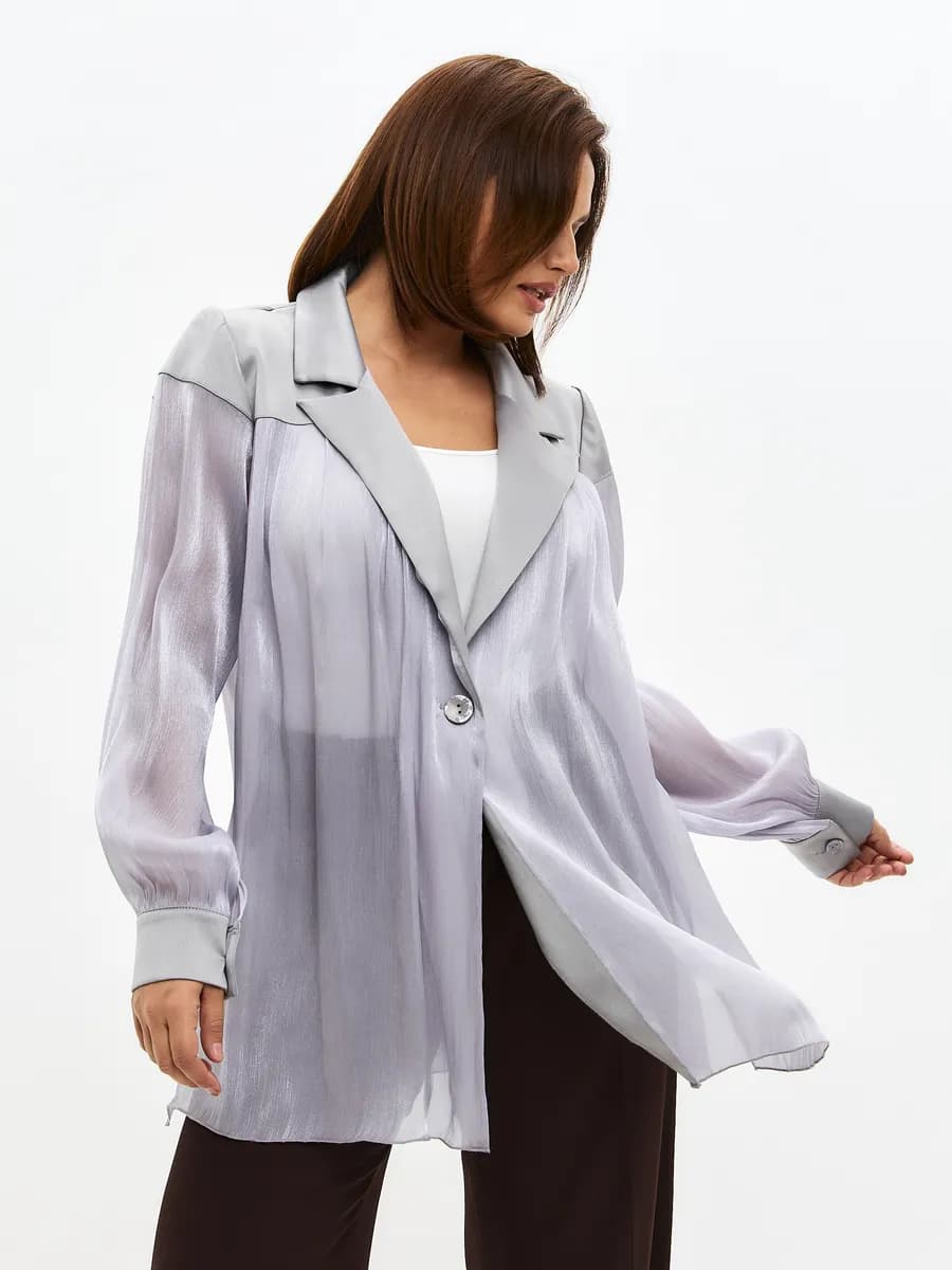 Блузка нарядная вечерняя оверсайз