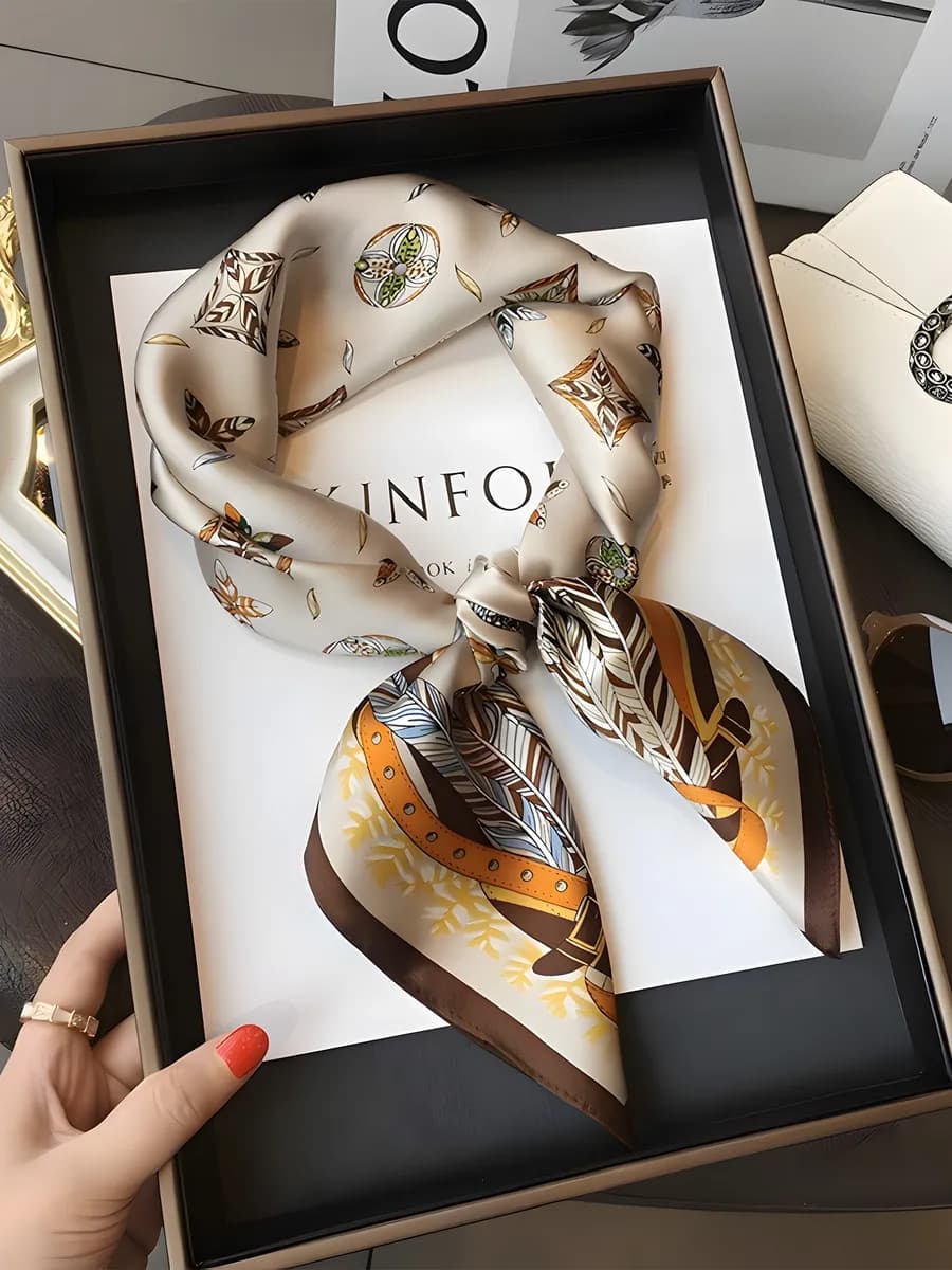 Платок шелковый