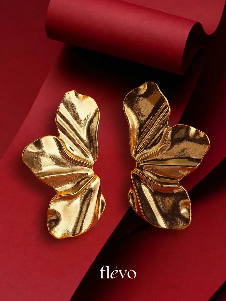 Серьги крупные бижутерия