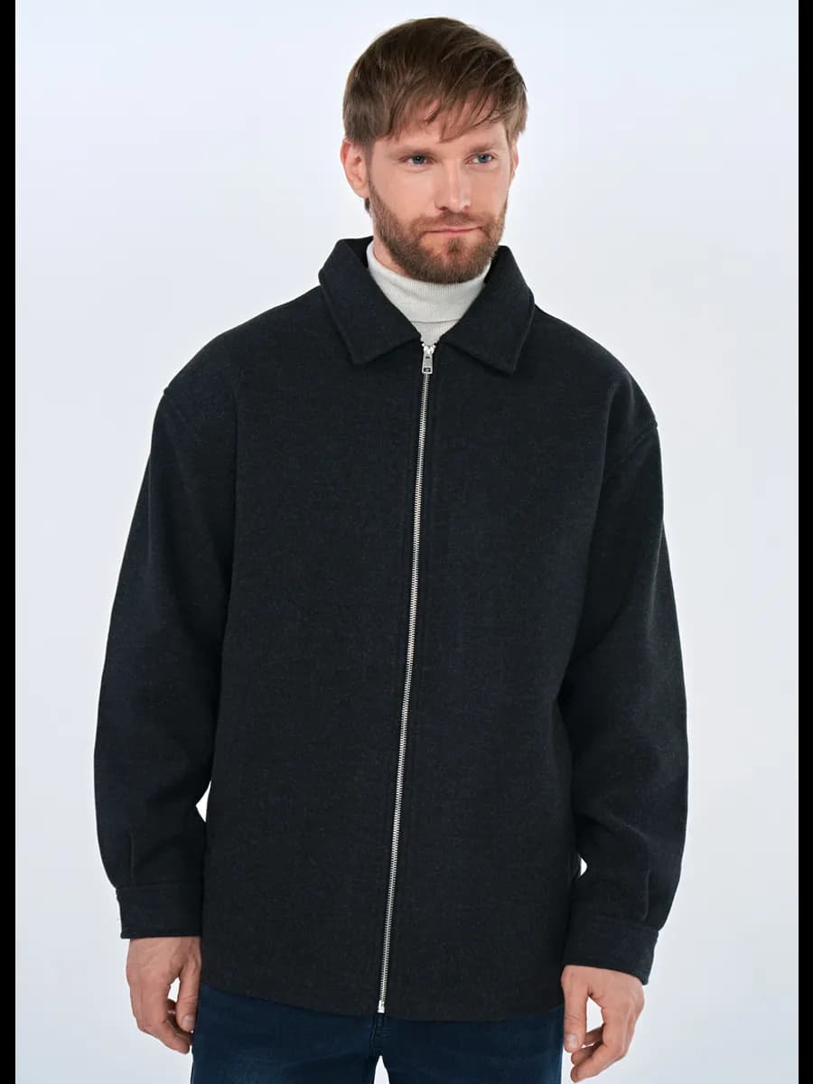 Куртка из драпа демисезонная утепленная