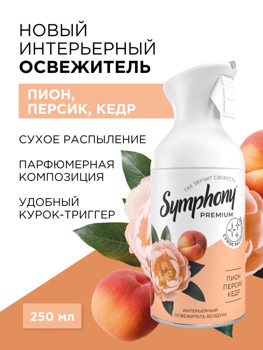 Освежитель воздуха спрей с триггером сухое распыление 250 мл - фото 1