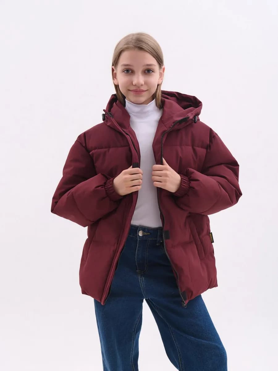 Куртка демисезонная подростковая с капюшоном