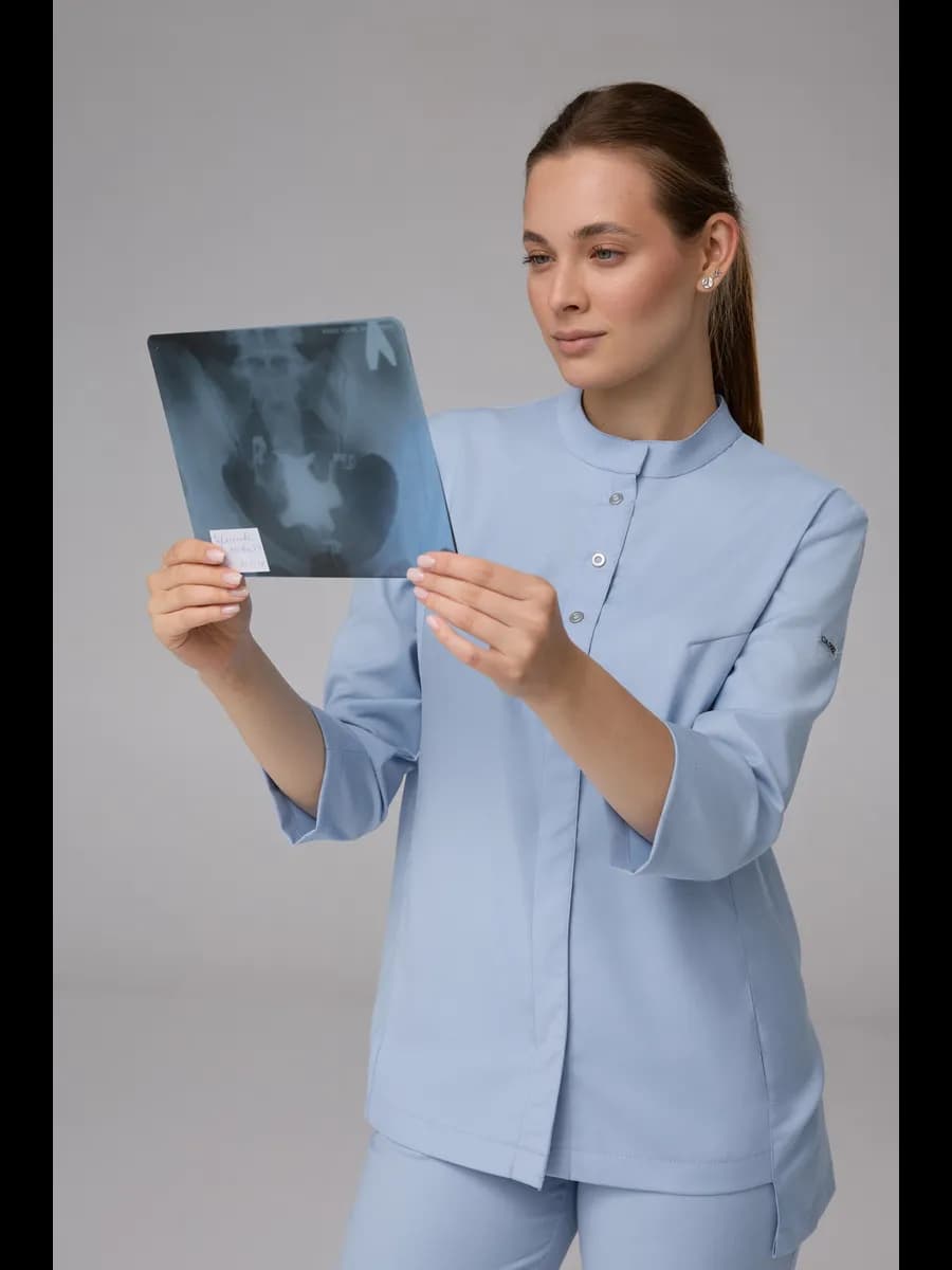 Костюм медицинский стрейч хирургическая форма с брюками