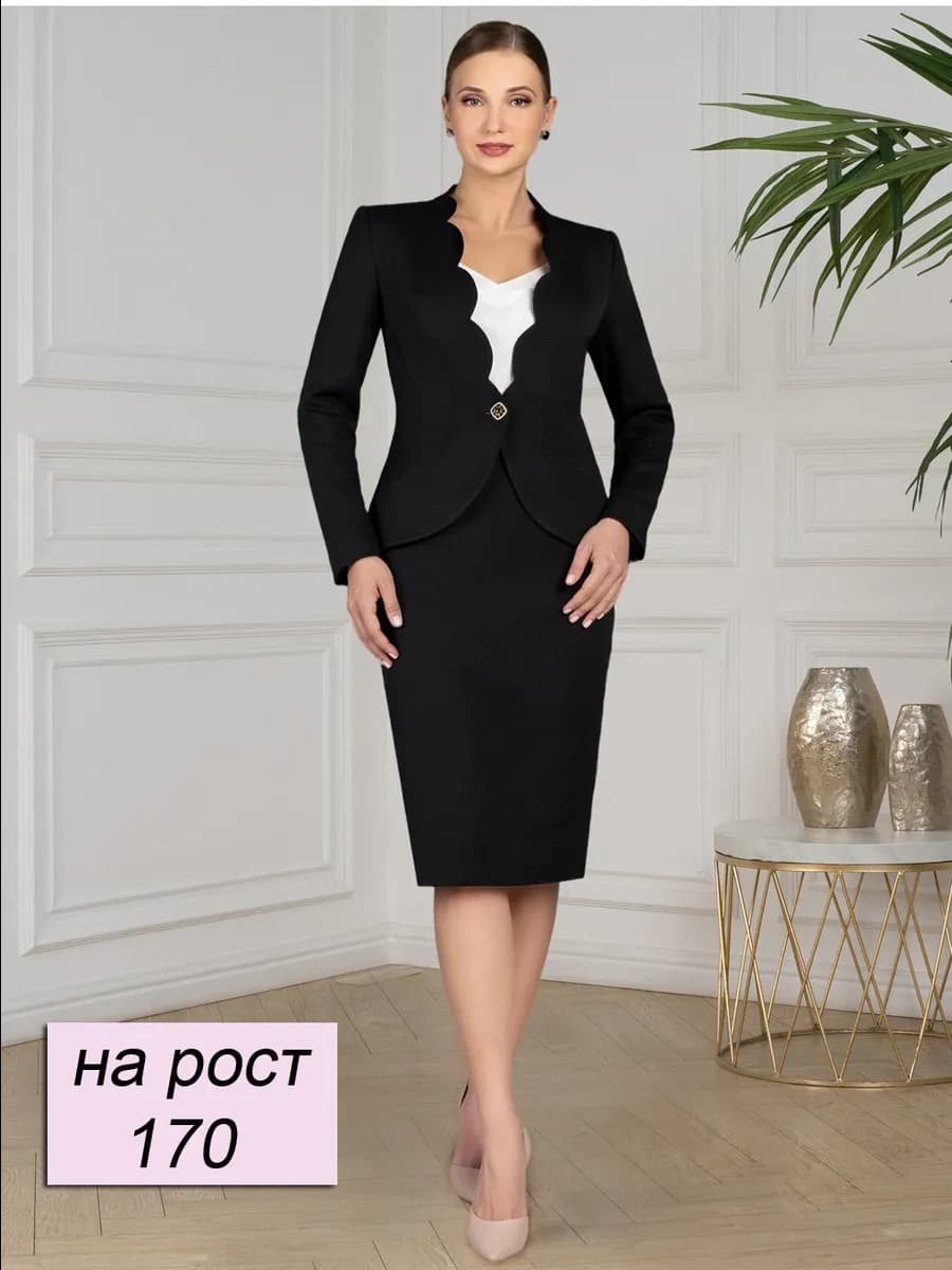 Костюм юбочный вечерний праздничный Ламия - фото 1