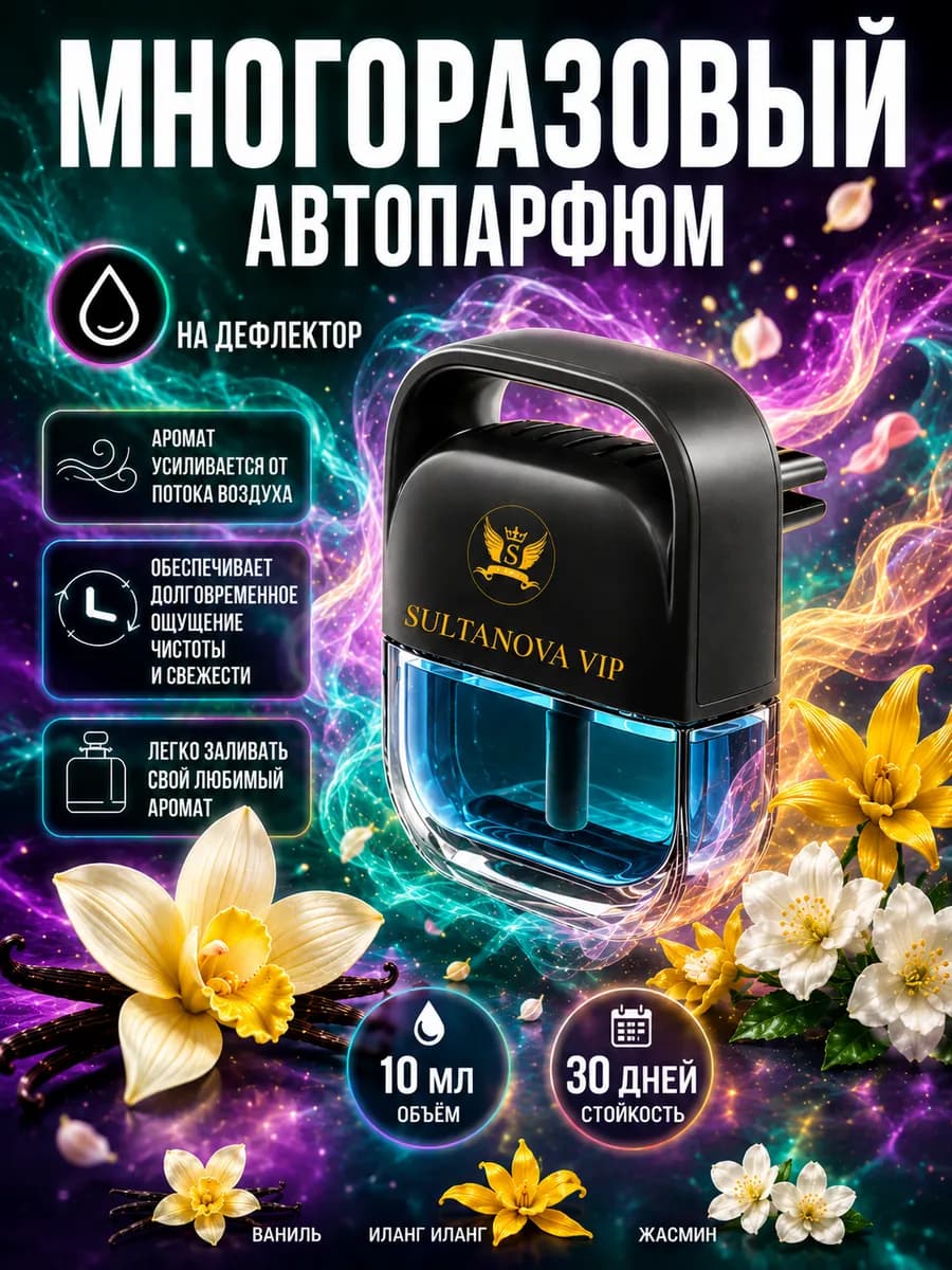Ароматизатор в машину на дефлектор