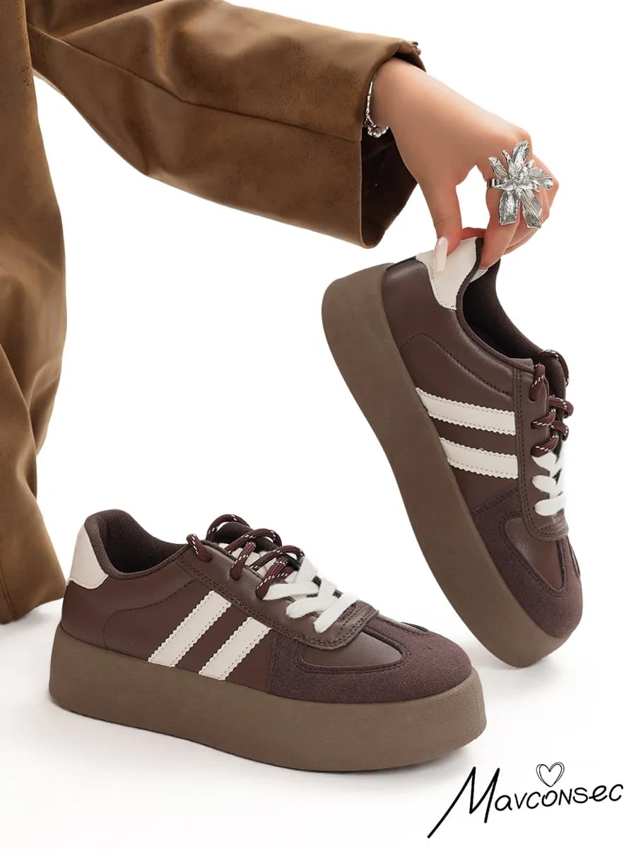 Кеды на высокой подошве