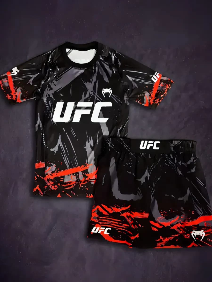Рашгард спортивный комплект 2в1 UFC