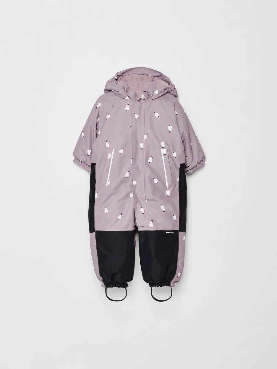 Зимний комбинезон с капюшоном из мембраны seladrytex