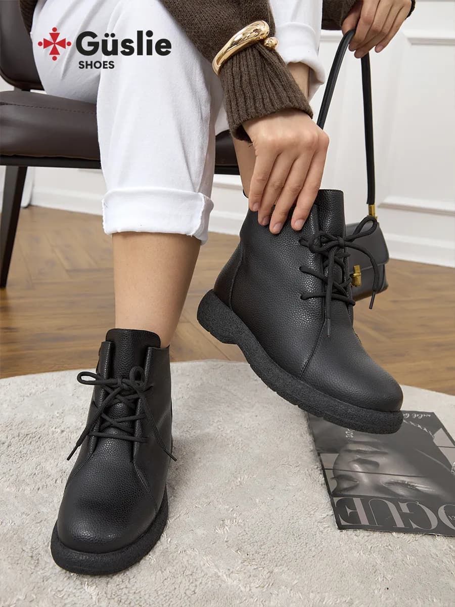 Ботинки зимние натуральная кожа