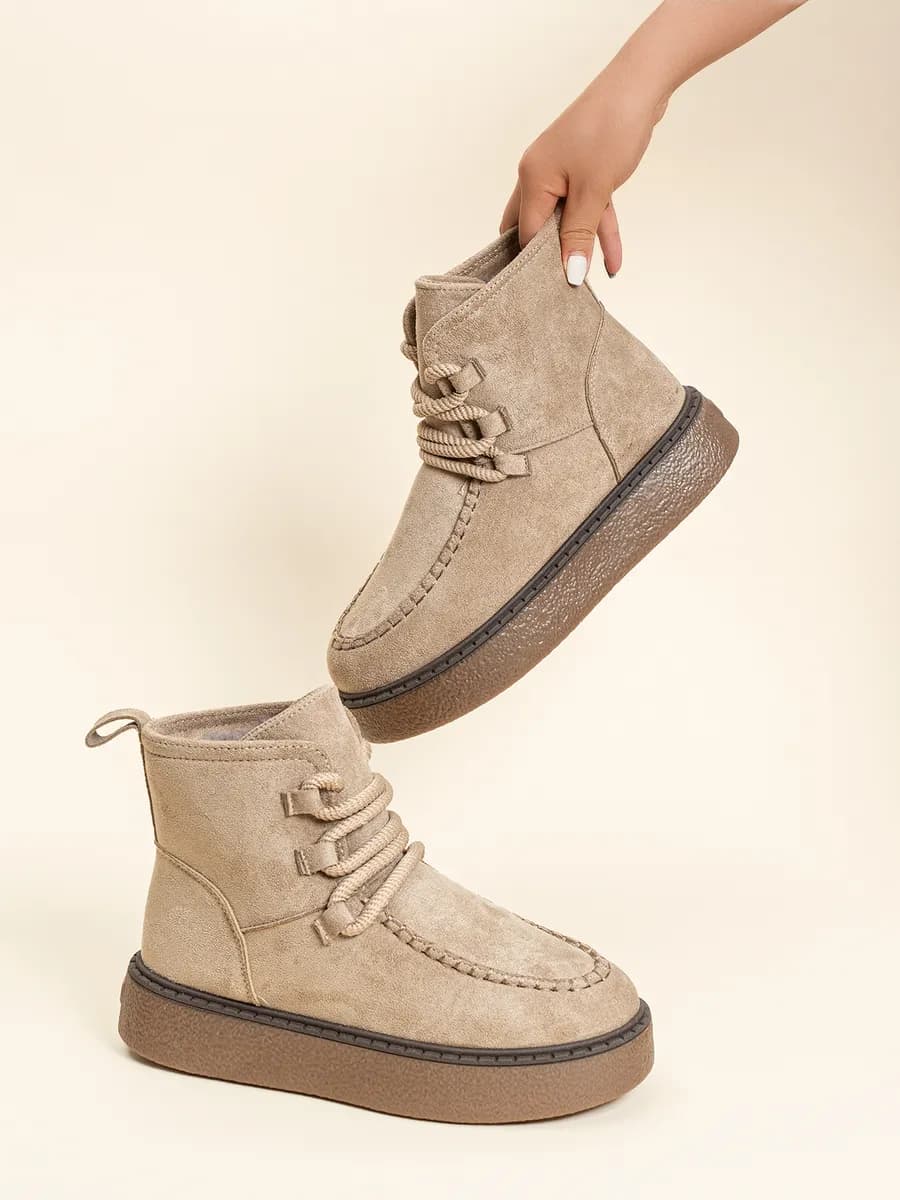 Угги зимние на меху и платформе