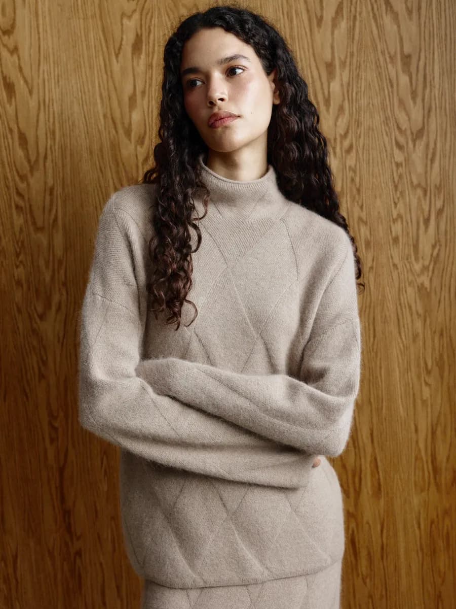 Вязаный джемпер из смесовой шерсти