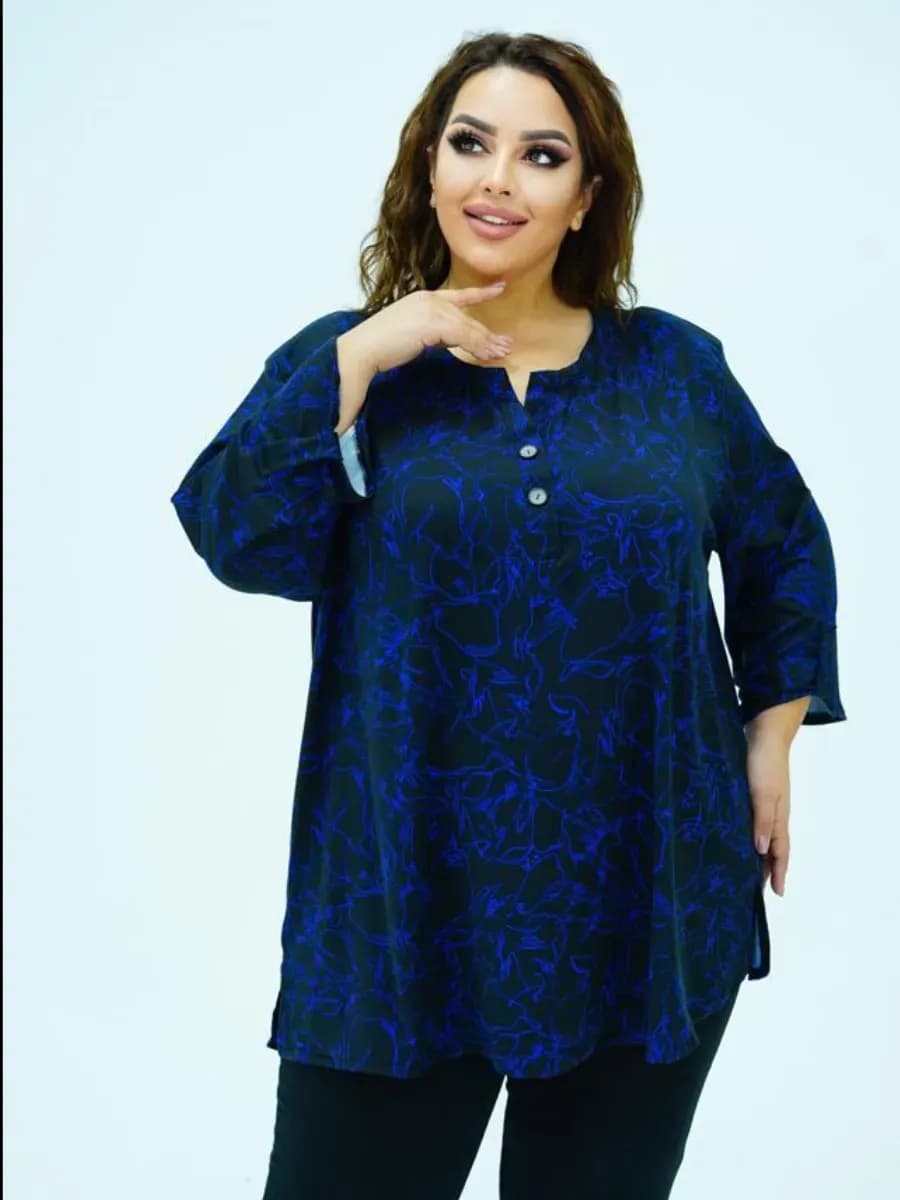 Стильная туника больших размеров