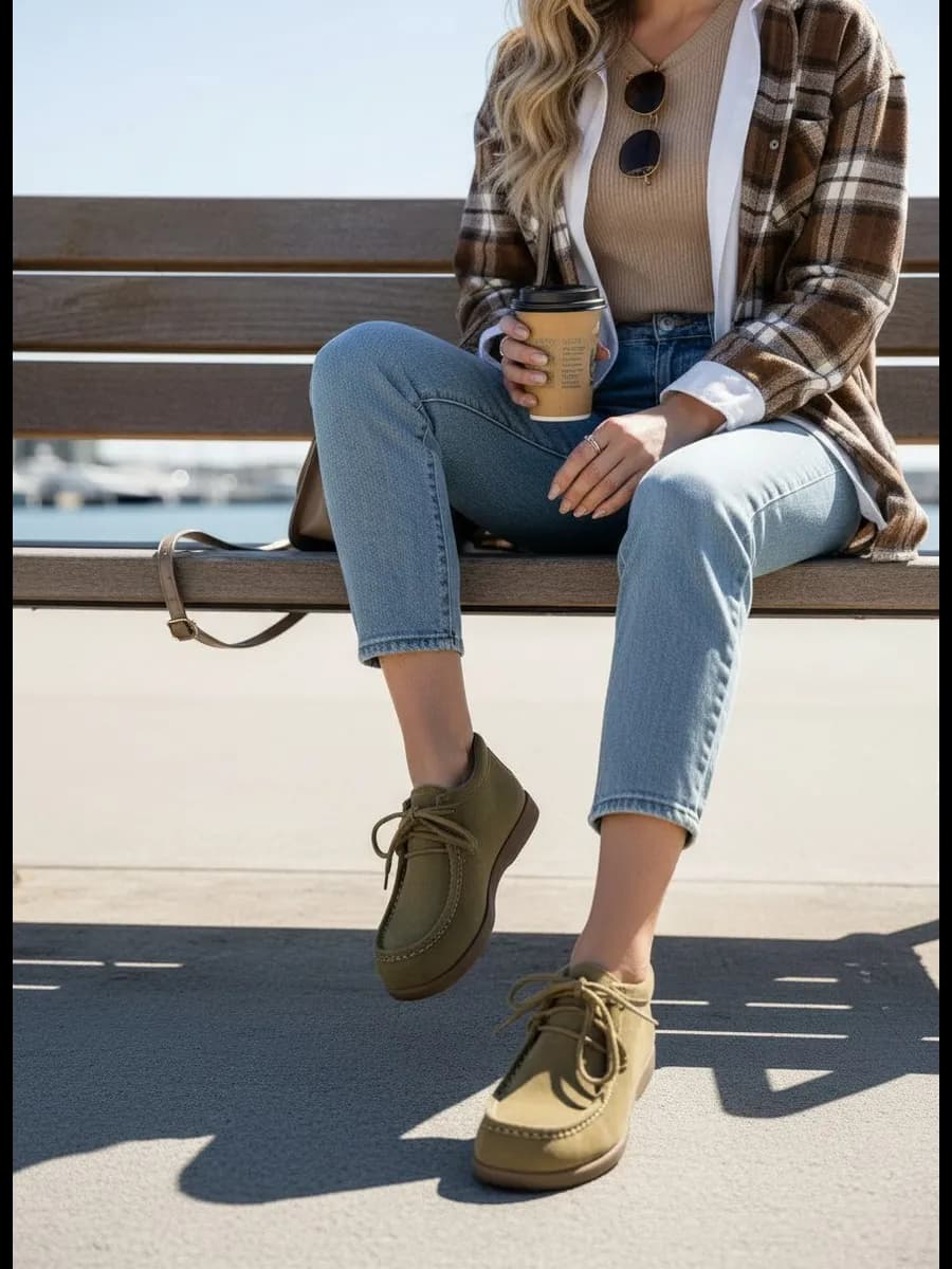 Мокасины зимние замша лоферы