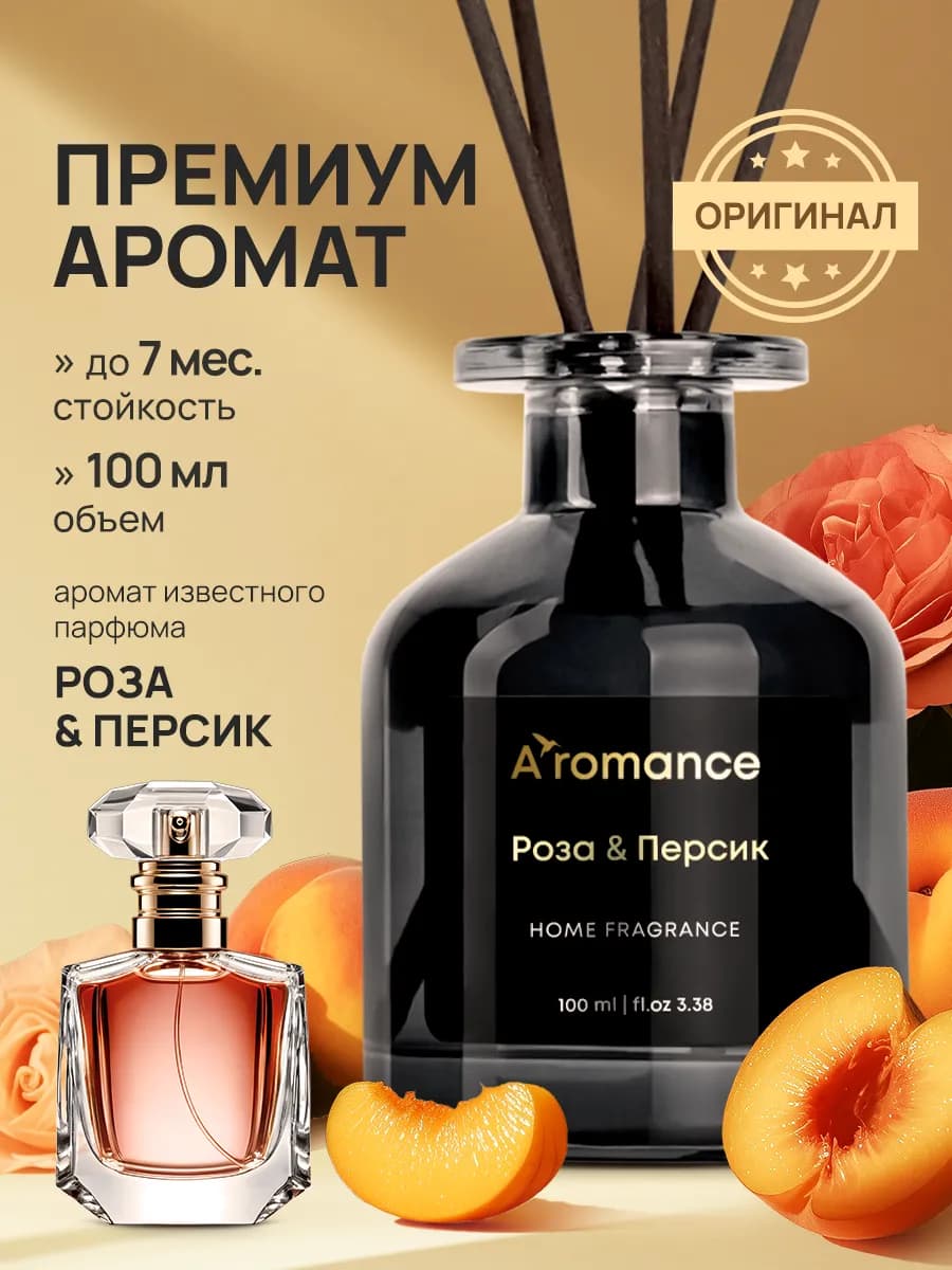 Аромадиффузор Роза & персик