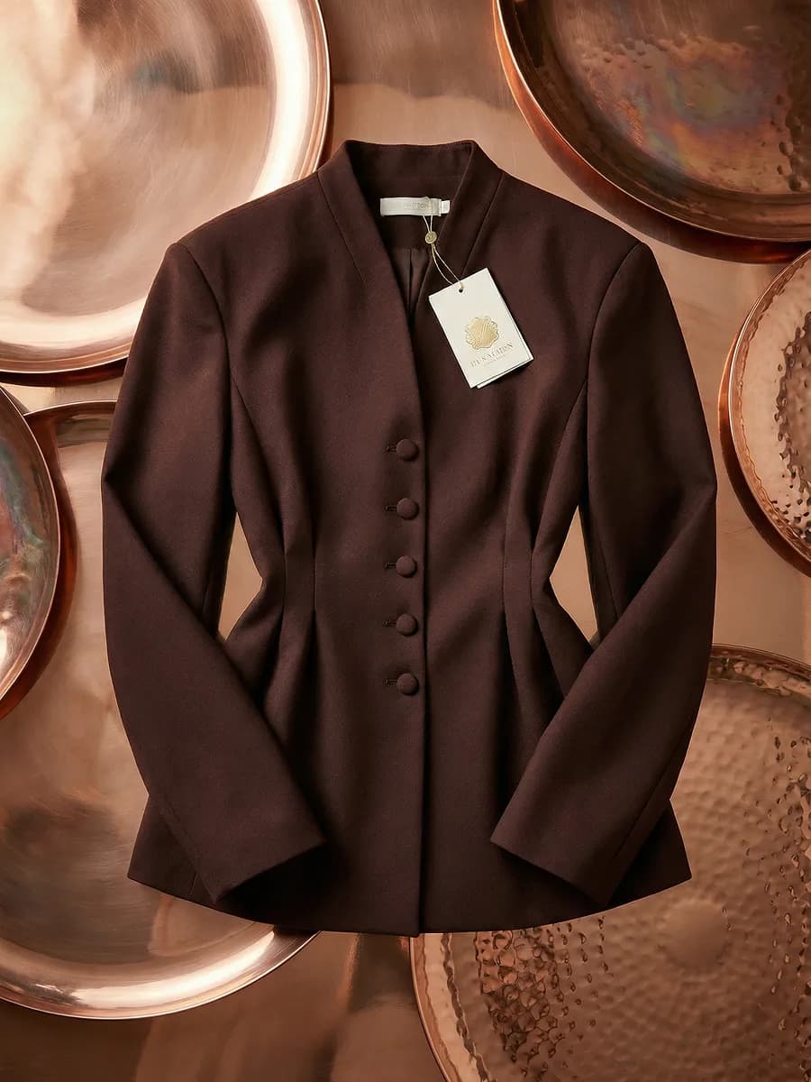 Пиджак приталенный классический