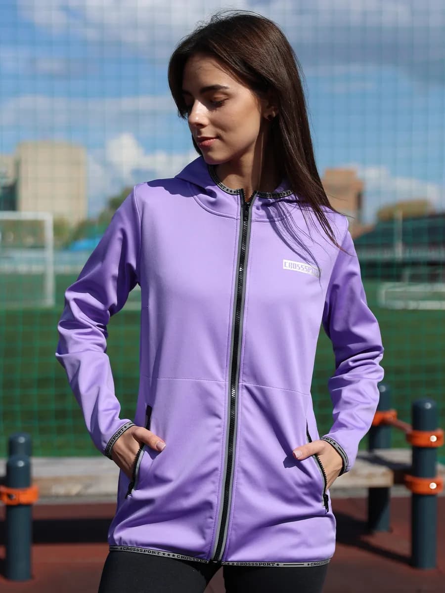 Куртка спортивная для бега и лыж с мембраной