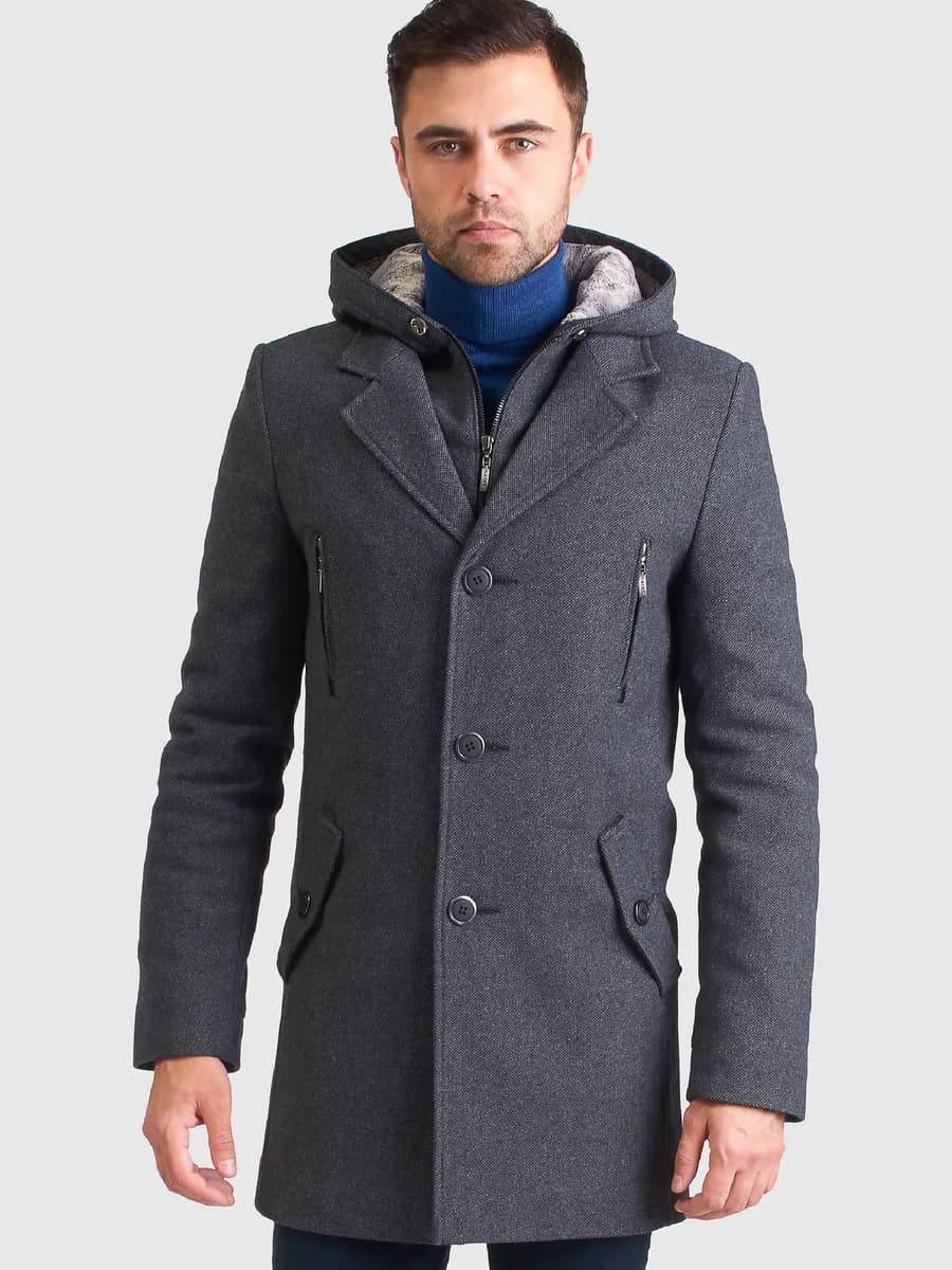 Пальто с капюшоном