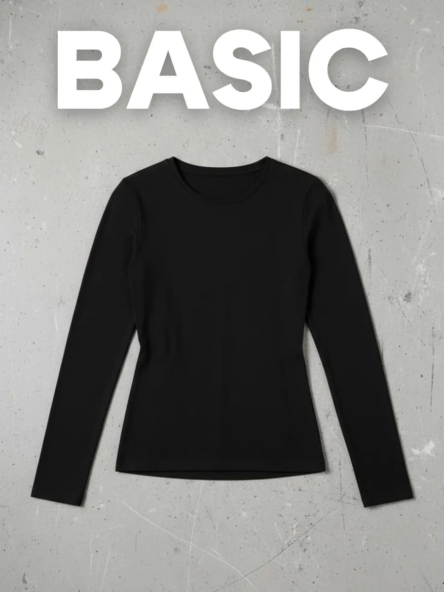 Лонгслив облегающий кофта