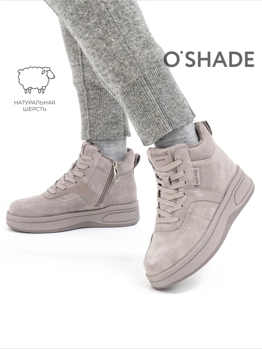 Ботинки женские зимние без каблука