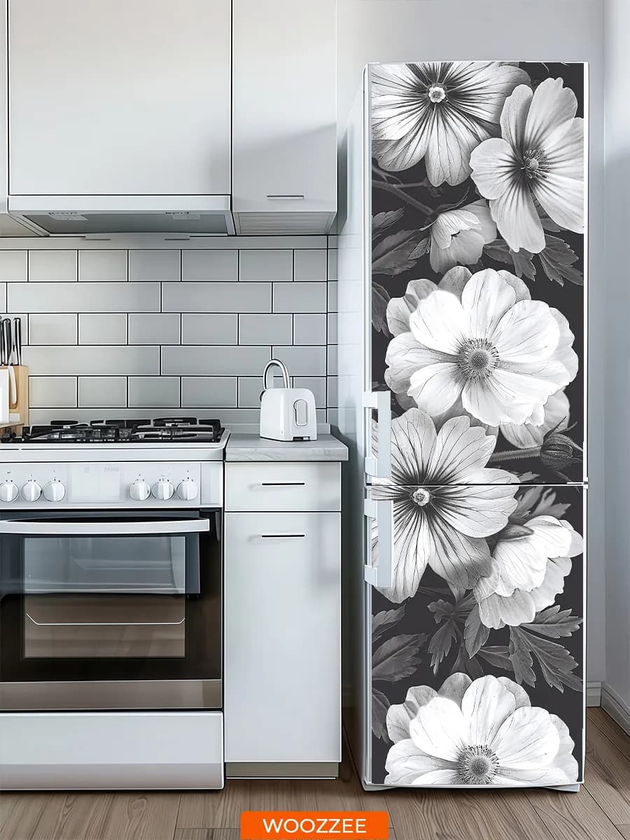 Интерьерная наклейка на холодильник декор для кухни