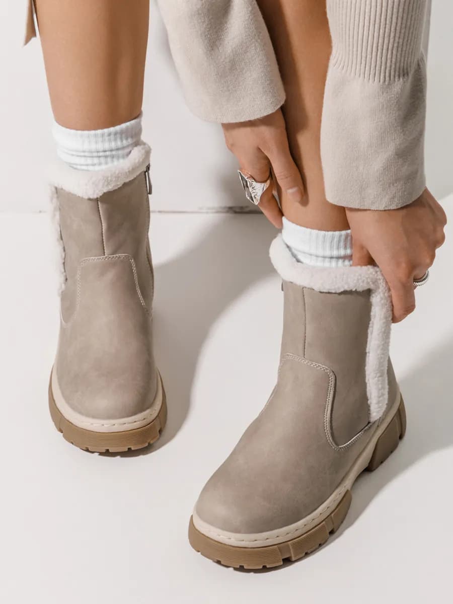 Зимние ботинки сапожки с мехом