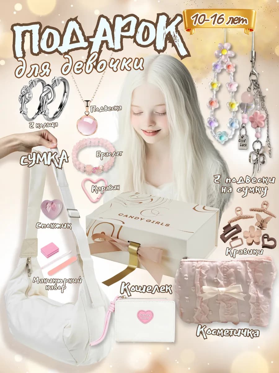 Подарок для девочки 10 - 16 лет