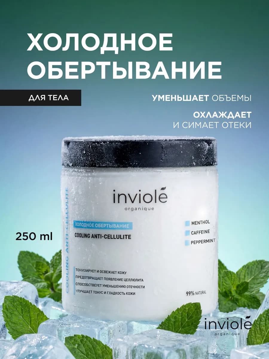 Холодное обертывание антицеллюлитное для тела 250 мл