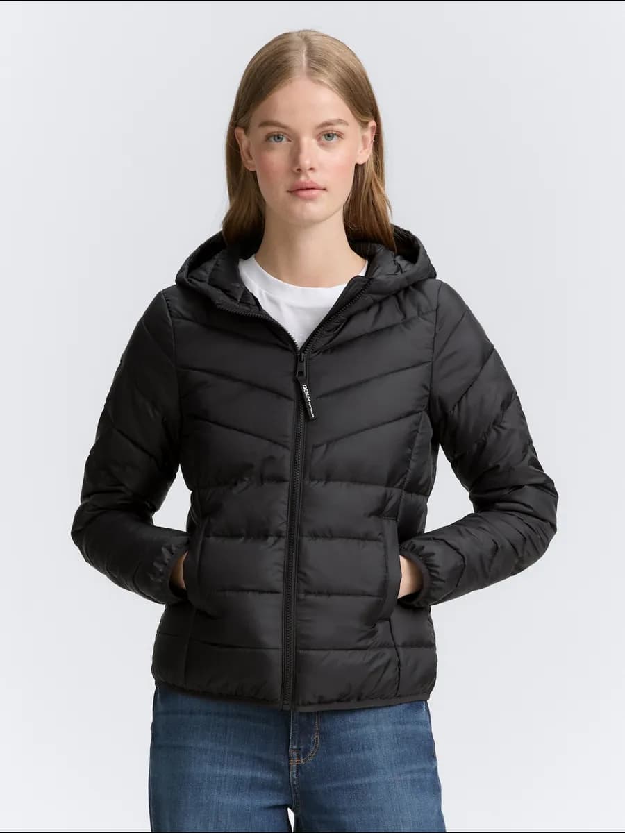 Базовая демисезонная куртка стёганая