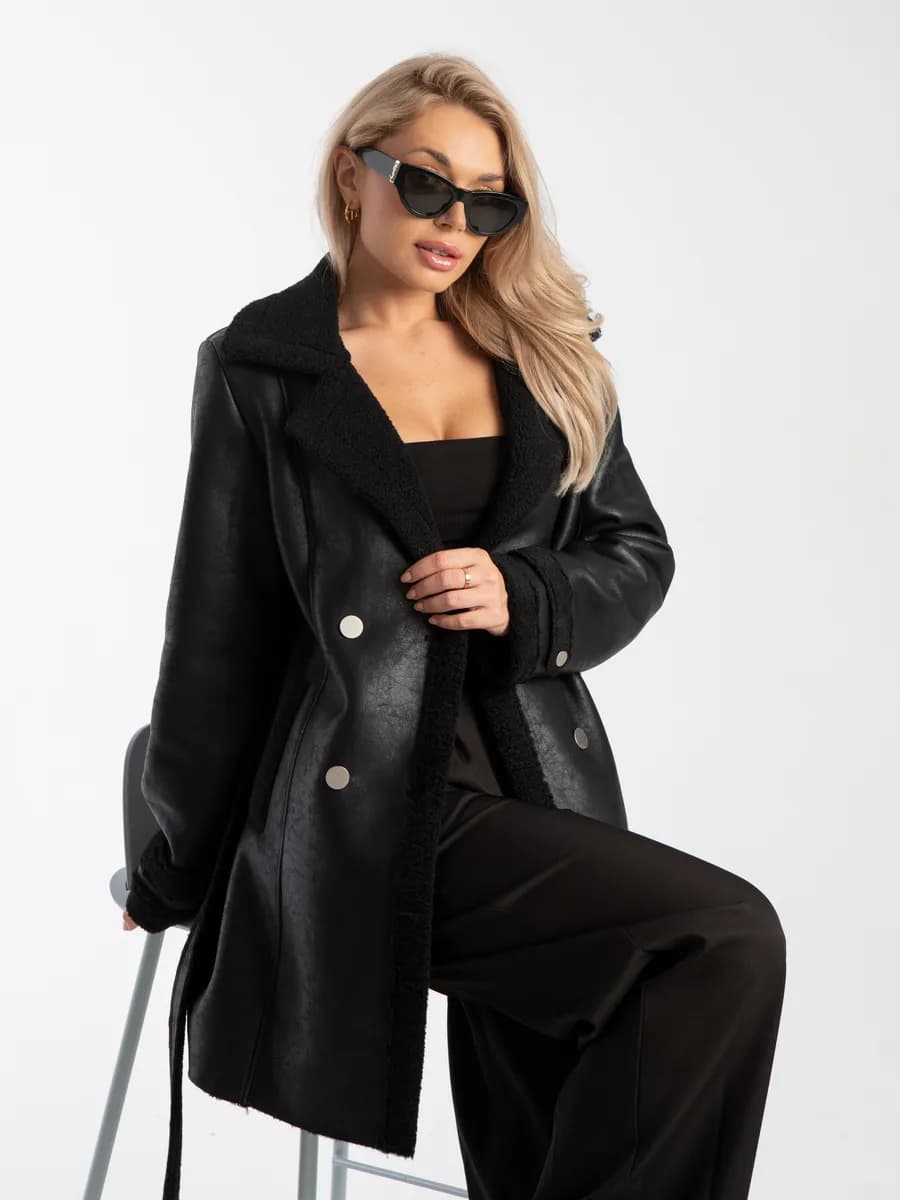 Дубленка зимняя авиатор