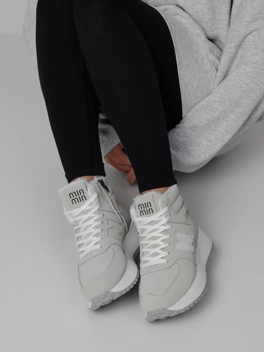 кроссовки зимние с мехом