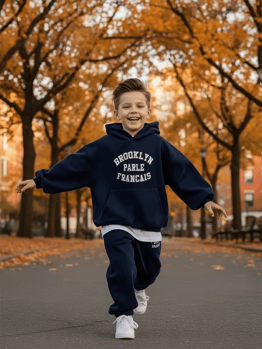 костюм детский теплый с начесом