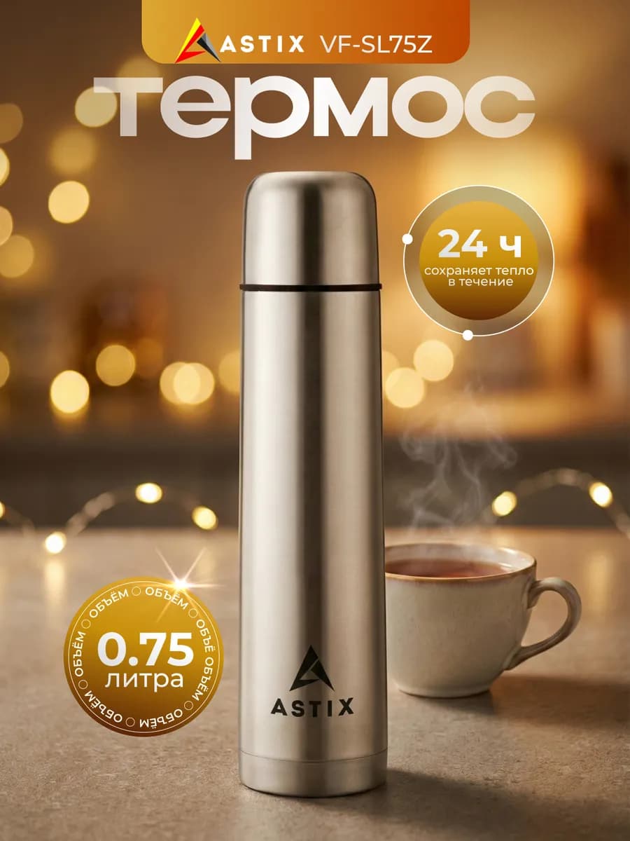 Термос для чая 0.75 л