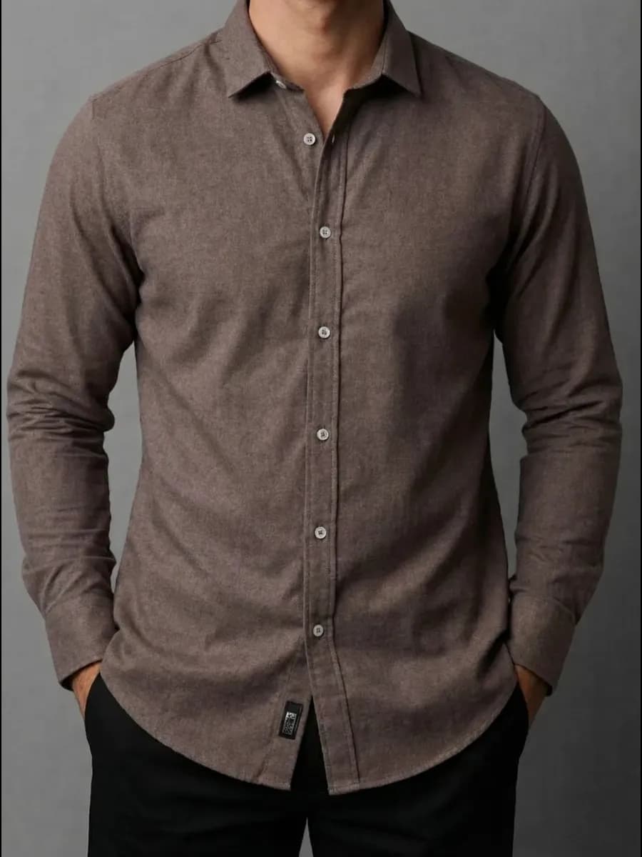 Рубашка с длинным рукавом кашемир