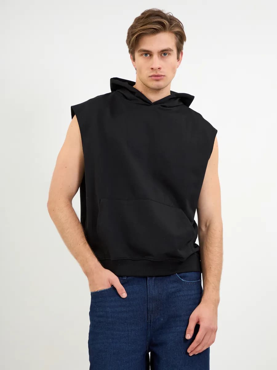 Толстовка без рукавов