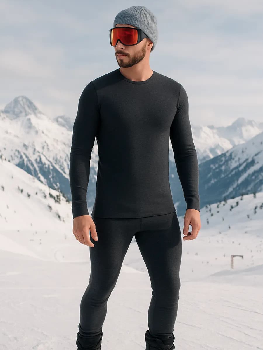 Термобелье серое комплект под одежду