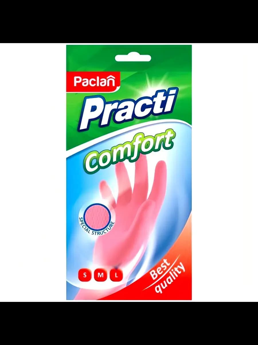 Перчатки Practi Comfort L, розовый, 407661-017711