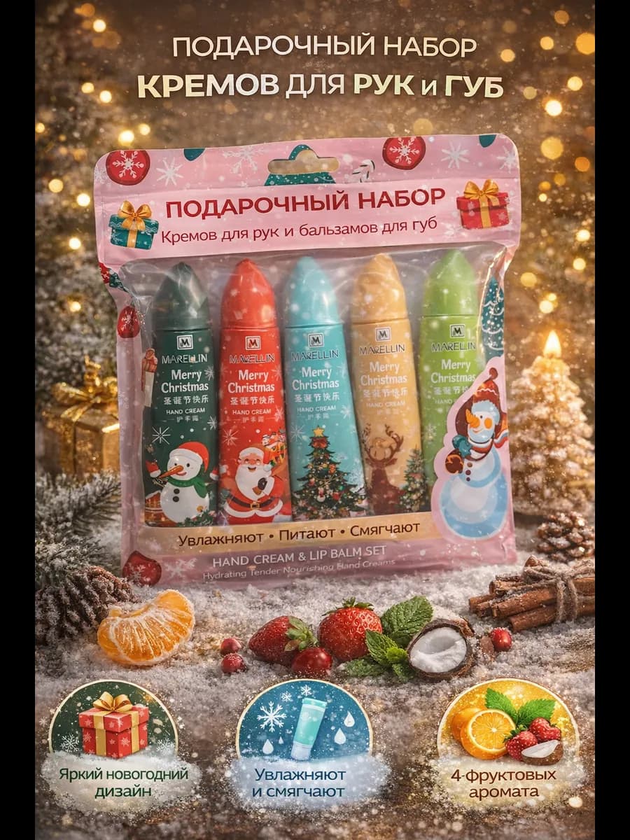 Подарочный набор кремов для рук